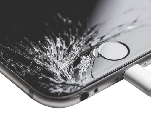 iphone Rozbity Wymiana zbitej szybki wyświetlacza iPhone 6s Plus
